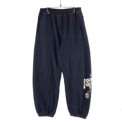 【中古品】【メンズ】 HYSTERIC GLAMOUR ヒステリックグラマー 02263AP11 UP DOWN GIRL EASY PANTS イージーパンツ ボトムス 151-261010-gm-27-fuzh サイズ：L カラー：ネイビー 万代Net店