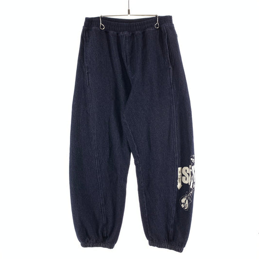 【中古品】【メンズ】 HYSTERIC GLAMOUR ヒステリックグラマー 02263AP11 UP DOWN GIRL EASY PANTS イージーパンツ ボトムス 151-261010-gm-27-fuzh サイズ：L カラー：ネイビー 万代Net店