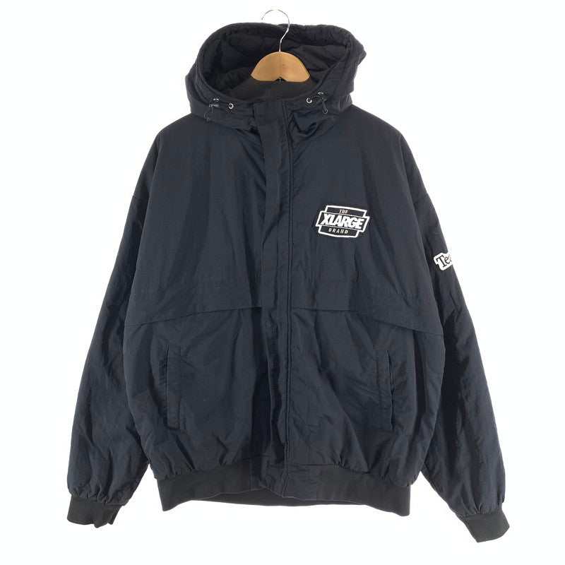 【中古品】【メンズ】 XLARGE エクストララージ 101213021005 NYLON PUFFER JACKET ナイロンパッファージャケット ブルゾン 142-261010-gm-17-fuzh サイズ：XL カラー：ブラック 万代Net店
