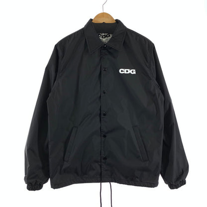【中古品】【メンズ】 COMME DES GARCONS コムデギャルソン COACH JACKET コーチジャケット 140-261013-ny-15-fuzh サイズ：S カラー：ブラック 万代Net店