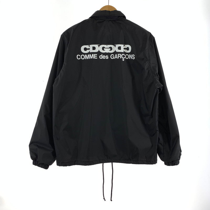 【中古品】【メンズ】 COMME DES GARCONS コムデギャルソン COACH JACKET コーチジャケット 140-261013-ny-15-fuzh サイズ：S カラー：ブラック 万代Net店