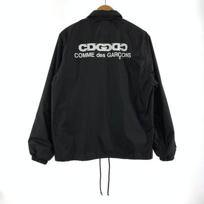 【中古品】【メンズ】 COMME DES GARCONS コムデギャルソン COACH JACKET コーチジャケット 140-261013-ny-15-fuzh サイズ：S カラー：ブラック 万代Net店
