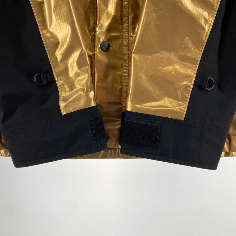 【中古品】【メンズ】 SUPREME シュプリーム × THE NORTH FACE ザ・ノースフェイス NP11801I 18SS METALLIC MOUNTAIN PARKA メタリック マウンテン パーカー ジャケット アウター コート 古着 149-261012-mh-07-fuzh サイズ：M カラー：ゴールド・ブラック 万代Net店