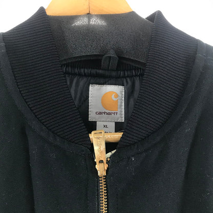 【中古品】【メンズ】 CARHARTT カーハート ダックベスト BLACK ベスト 145-261012-io-07-fuzh サイズ：XL カラー：ブラック 万代Net店