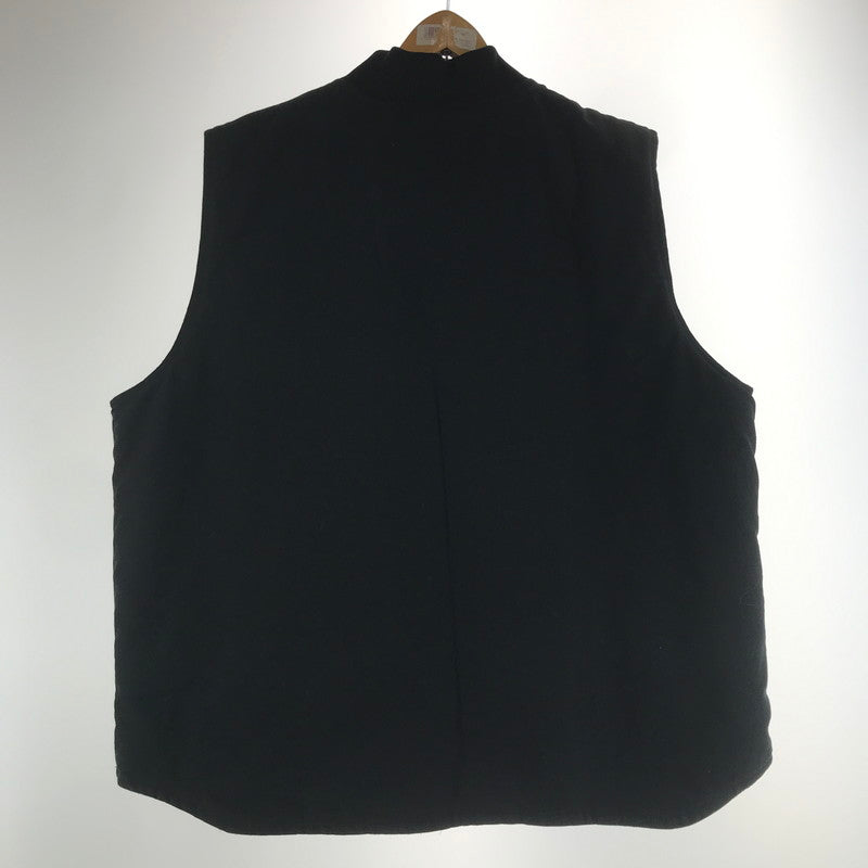 【中古品】【メンズ】 CARHARTT カーハート ダックベスト BLACK ベスト 145-261012-io-07-fuzh サイズ：XL カラー：ブラック 万代Net店