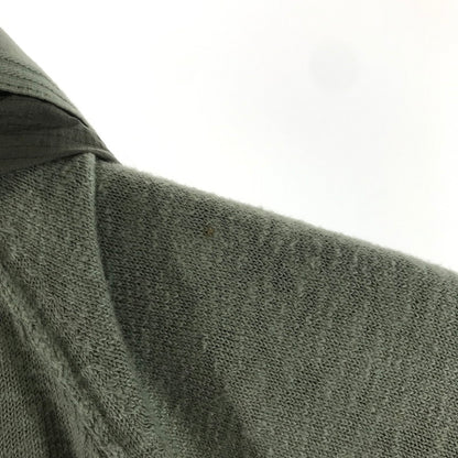 【中古品】【メンズ】 STONE ISLAND ストーンアイランド 701551880 ZIP CARDIGAN ジップカーディガン KHAKI ※シミ・汚れあり 141-261012-io-05-fuzh サイズ：L カラー：カーキ 万代Net店