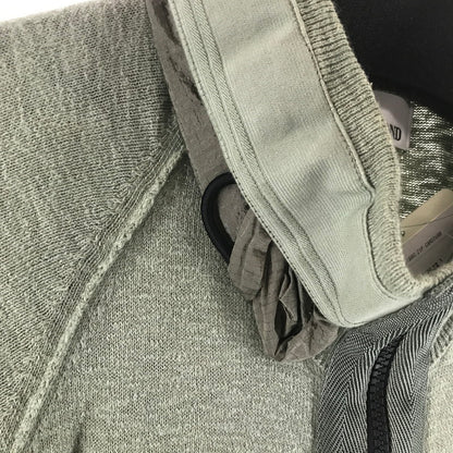 【中古品】【メンズ】 STONE ISLAND ストーンアイランド 701551880 ZIP CARDIGAN ジップカーディガン KHAKI ※シミ・汚れあり 141-261012-io-05-fuzh サイズ：L カラー：カーキ 万代Net店