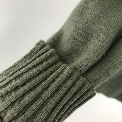 【中古品】【メンズ】 STONE ISLAND ストーンアイランド 701551880 ZIP CARDIGAN ジップカーディガン KHAKI ※シミ・汚れあり 141-261012-io-05-fuzh サイズ：L カラー：カーキ 万代Net店