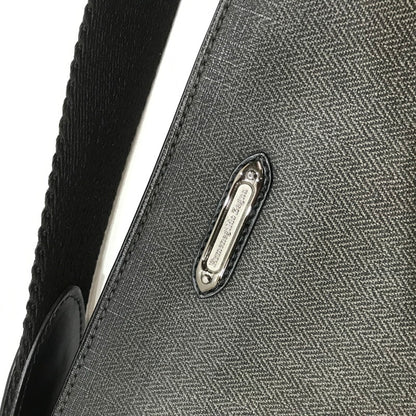 【中古品】【メンズ】 ERMENEGILDO ZEGNA エルメネジルド ゼニア ショルダーバッグ カバン バッグ かばん BLACK 保存袋付属 ※角スレあり 188-261013-io-03-fuzh カラー：ブラック 万代Net店