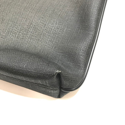 【中古品】【メンズ】 ERMENEGILDO ZEGNA エルメネジルド ゼニア ショルダーバッグ カバン バッグ かばん BLACK 保存袋付属 ※角スレあり 188-261013-io-03-fuzh カラー：ブラック 万代Net店