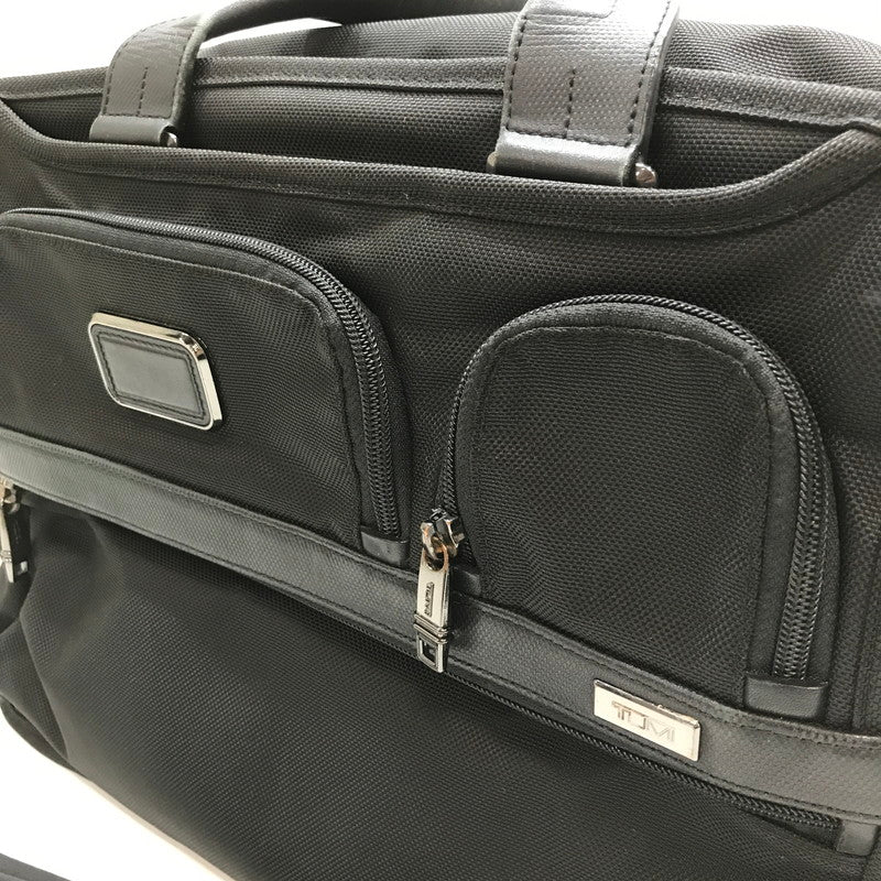 【中古品】【メンズ】 TUMI トゥミ ブリーフケース カバン BLACK バッグ かばん 鞄 ※スレ・使用感あり 188-261013-io-04-fuzh カラー：ブラック 万代Net店