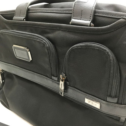 【中古品】【メンズ】 TUMI トゥミ ブリーフケース カバン BLACK バッグ かばん 鞄 ※スレ・使用感あり 188-261013-io-04-fuzh カラー：ブラック 万代Net店