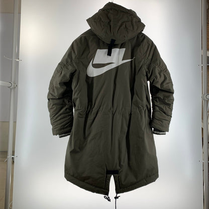 【中古品】【メンズ】 NIKE ナイキ NSW モッズコート アウター ジャケット コート 古着 148-261012-mh-05-fuzh サイズ：L カラー：カーキ 万代Net店
