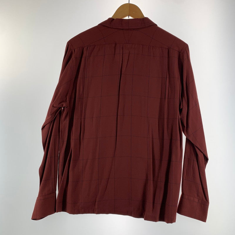 【中古品】【メンズ】 DRY BONES ドライボーンズ トップス 長袖 シャツ 古着 145-261012-mh-03-fuzh サイズ：M カラー：レンガ 万代Net店
