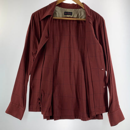 【中古品】【メンズ】 DRY BONES ドライボーンズ トップス 長袖 シャツ 古着 145-261012-mh-03-fuzh サイズ：M カラー：レンガ 万代Net店
