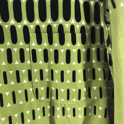 【中古品】【メンズ】 STYLE EYES CORDUROY SHIRT スタイルアイズ 東洋エンタープライズ コーデュロイシャツ GREEN 黒ドット ポケット 145-261013-io-10-fuzh サイズ：L カラー：グリーン 万代Net店