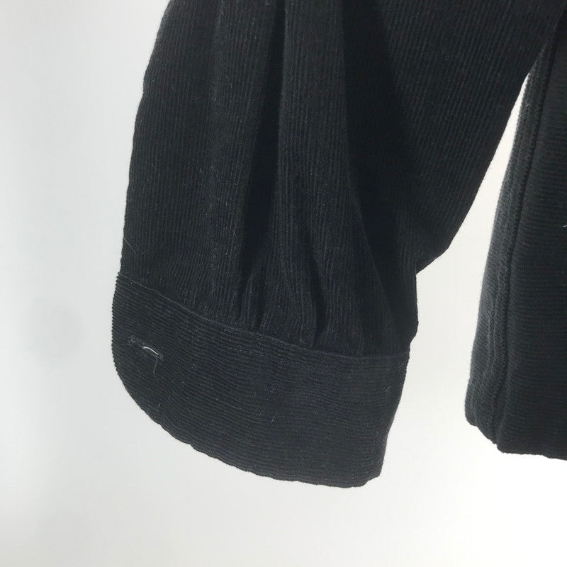 【中古品】【メンズ】 STYLE EYES CORDUROY SHIRT スタイルアイズ 東洋エンタープライズ コーデュロイシャツ BLACK.雪柄 145-261013-io-11-fuzh サイズ：L カラー：ブラック 万代Net店