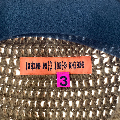 【中古品】【メンズ】 HUMAN MADE ヒューマンメード CPFM RODEO CROCHET KNIT CARDIGAN ダイヤ柄 ニット カーディガン トップス 長袖 古着 142-261012-mh-11-fuzh サイズ：3 カラー：ブラウン 万代Net店