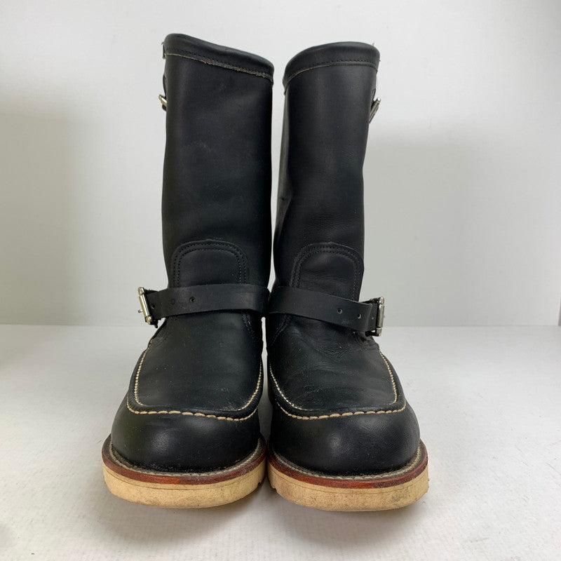【中古品】【メンズ】 CHIPPEWA チペワ 97878 エンジニアブーツ 箱付属 靴 164-261013-ny-01-fuzh サイズ：10E カラー：ブラック 万代Net店