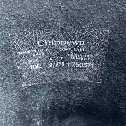 【中古品】【メンズ】 CHIPPEWA チペワ 97878 エンジニアブーツ 箱付属 靴 164-261013-ny-01-fuzh サイズ：10E カラー：ブラック 万代Net店