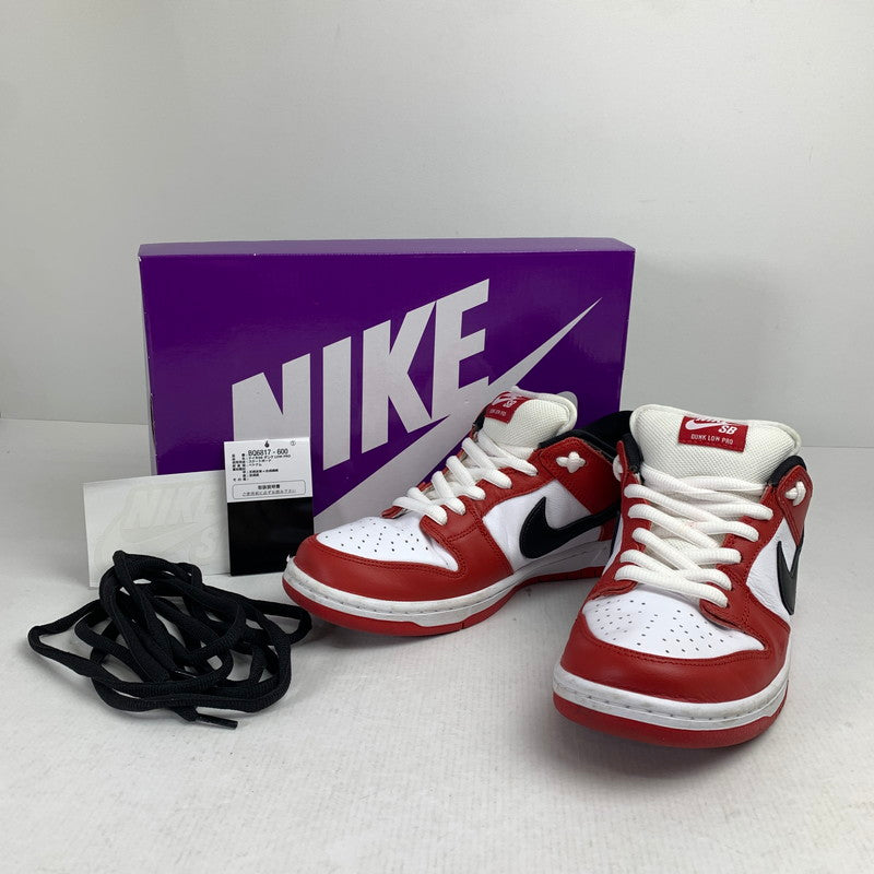 【中古品】【メンズ】 NIKE SB ナイキエスビー BQ6817-600 DUNK LOW PRO ”J-PACK CHICAGO VARSITY RED AND WHITE" ダンク ロウ スニーカー 靴 160-261014-mh-08-fuzh サイズ：27cm カラー：レッド・ブラック・ホワイト 万代Net店