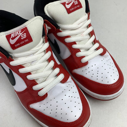 【中古品】【メンズ】 NIKE SB ナイキエスビー BQ6817-600 DUNK LOW PRO ”J-PACK CHICAGO VARSITY RED AND WHITE" ダンク ロウ スニーカー 靴 160-261014-mh-08-fuzh サイズ：27cm カラー：レッド・ブラック・ホワイト 万代Net店