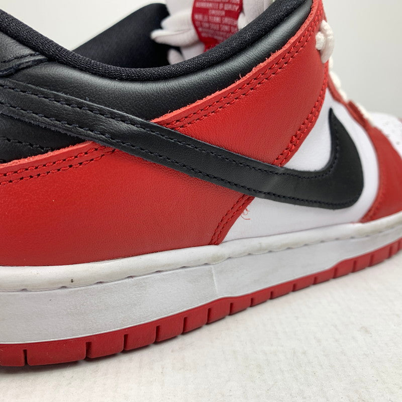 【中古品】【メンズ】 NIKE SB ナイキエスビー BQ6817-600 DUNK LOW PRO ”J-PACK CHICAGO VARSITY RED AND WHITE" ダンク ロウ スニーカー 靴 160-261014-mh-08-fuzh サイズ：27cm カラー：レッド・ブラック・ホワイト 万代Net店