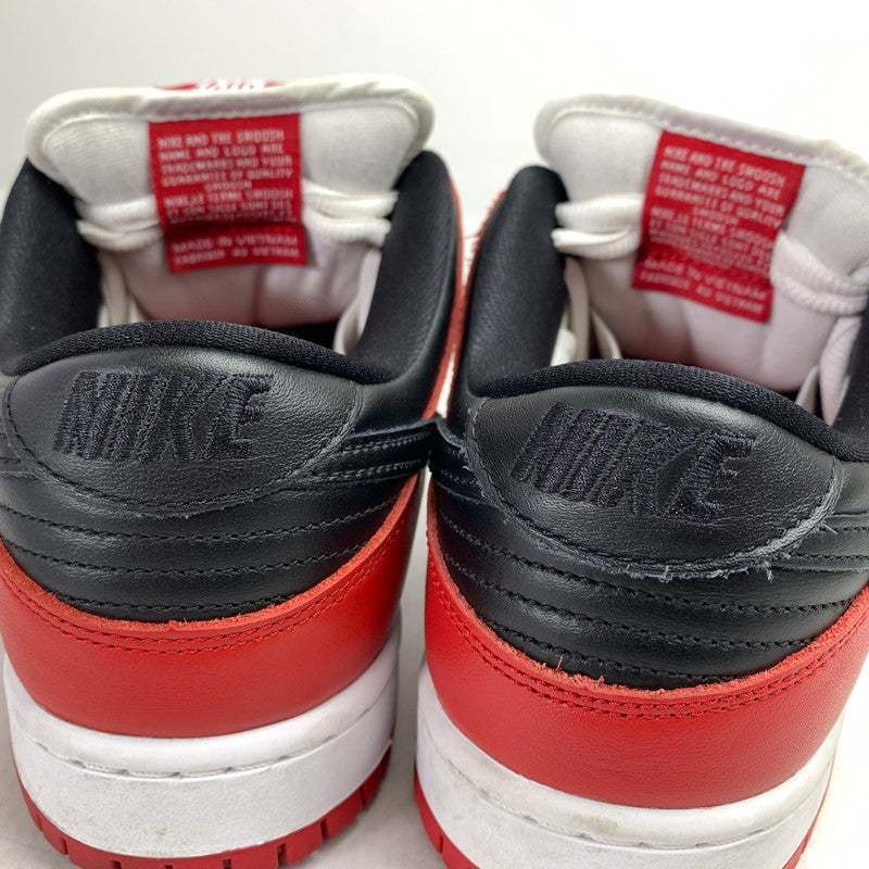 【中古品】【メンズ】 NIKE SB ナイキエスビー BQ6817-600 DUNK LOW PRO ”J-PACK CHICAGO VARSITY RED AND WHITE" ダンク ロウ スニーカー 靴 160-261014-mh-08-fuzh サイズ：27cm カラー：レッド・ブラック・ホワイト 万代Net店