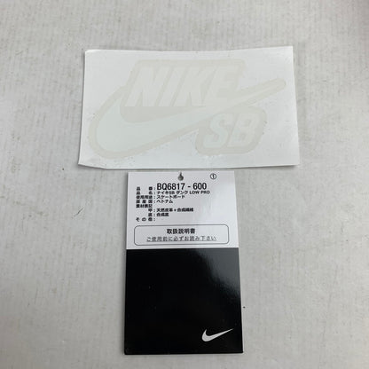 【中古品】【メンズ】 NIKE SB ナイキエスビー BQ6817-600 DUNK LOW PRO ”J-PACK CHICAGO VARSITY RED AND WHITE" ダンク ロウ スニーカー 靴 160-261014-mh-08-fuzh サイズ：27cm カラー：レッド・ブラック・ホワイト 万代Net店