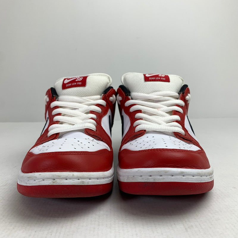 【中古品】【メンズ】 NIKE SB ナイキエスビー BQ6817-600 DUNK LOW PRO ”J-PACK CHICAGO VARSITY RED AND WHITE" ダンク ロウ スニーカー 靴 160-261014-mh-08-fuzh サイズ：27cm カラー：レッド・ブラック・ホワイト 万代Net店