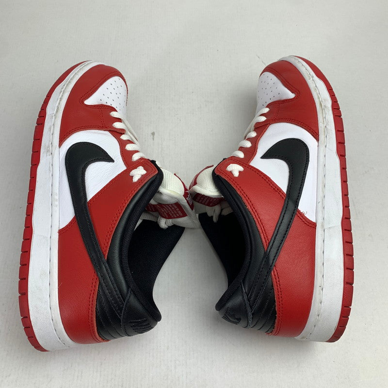 【中古品】【メンズ】 NIKE SB ナイキエスビー BQ6817-600 DUNK LOW PRO ”J-PACK CHICAGO VARSITY RED AND WHITE" ダンク ロウ スニーカー 靴 160-261014-mh-08-fuzh サイズ：27cm カラー：レッド・ブラック・ホワイト 万代Net店