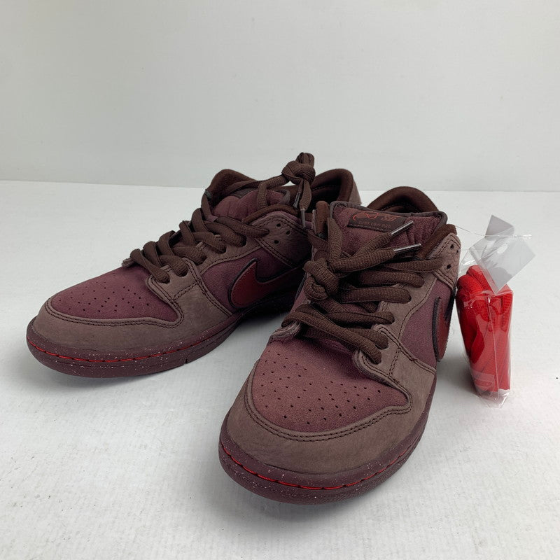 【中古品】【メンズ】 NIKE SB ナイキエスビー FN0619-600 DUNK LOW PRM CITY OF LOVE ”BURGUNDY” ダンク ロー スニーカー 靴 160-261014-mh-02-fuzh サイズ：27cm カラー：ワイン 万代Net店