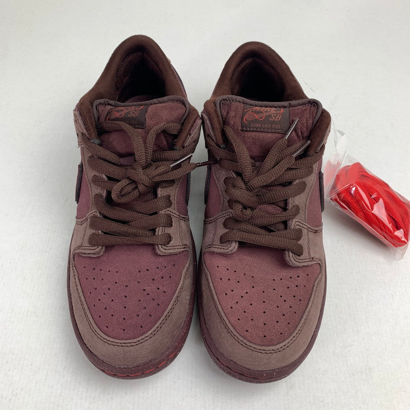【中古品】【メンズ】 NIKE SB ナイキエスビー FN0619-600 DUNK LOW PRM CITY OF LOVE ”BURGUNDY” ダンク ロー スニーカー 靴 160-261014-mh-02-fuzh サイズ：27cm カラー：ワイン 万代Net店