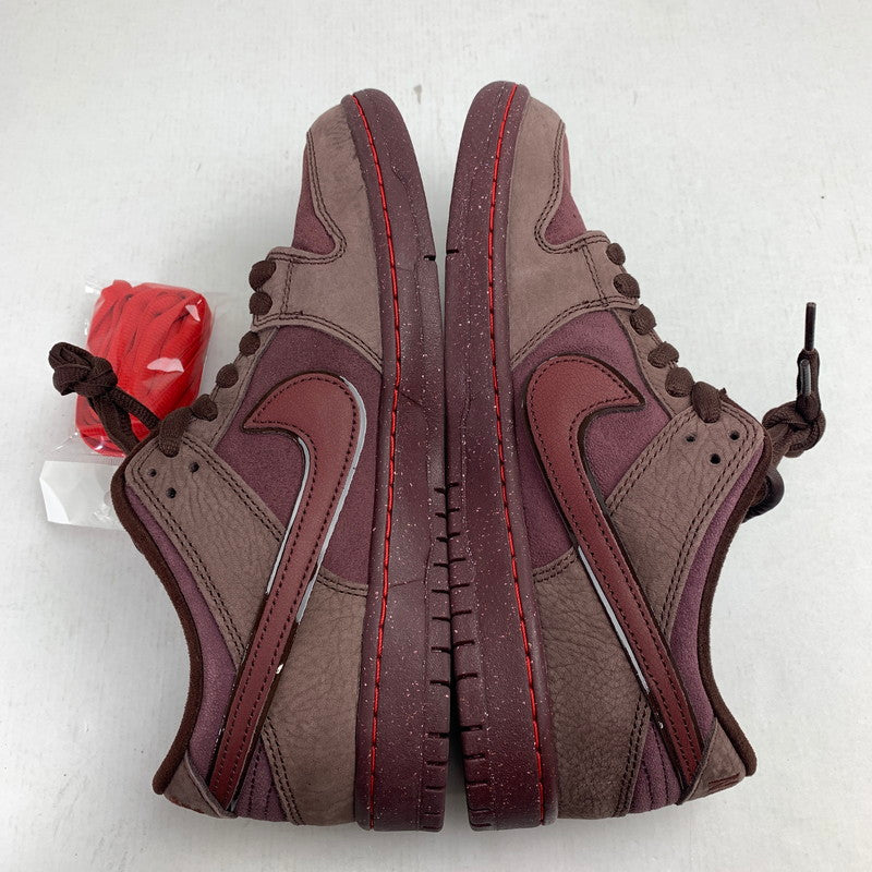 【中古品】【メンズ】 NIKE SB ナイキエスビー FN0619-600 DUNK LOW PRM CITY OF LOVE ”BURGUNDY” ダンク ロー スニーカー 靴 160-261014-mh-02-fuzh サイズ：27cm カラー：ワイン 万代Net店