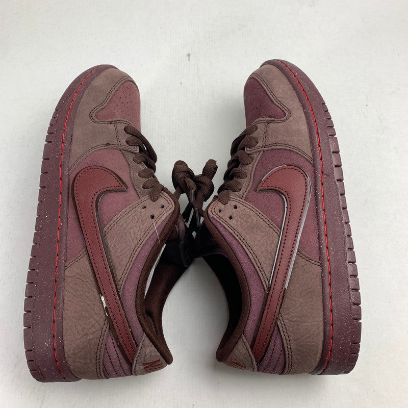 【中古品】【メンズ】 NIKE SB ナイキエスビー FN0619-600 DUNK LOW PRM CITY OF LOVE ”BURGUNDY” ダンク ロー スニーカー 靴 160-261014-mh-02-fuzh サイズ：27cm カラー：ワイン 万代Net店