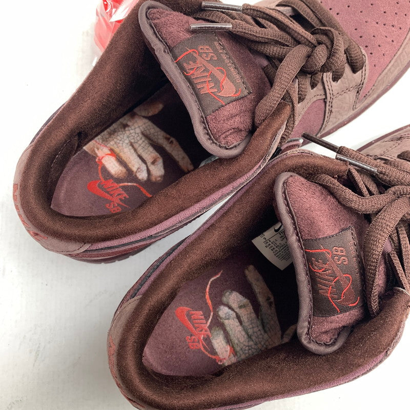【中古品】【メンズ】 NIKE SB ナイキエスビー FN0619-600 DUNK LOW PRM CITY OF LOVE ”BURGUNDY” ダンク ロー スニーカー 靴 160-261014-mh-02-fuzh サイズ：27cm カラー：ワイン 万代Net店