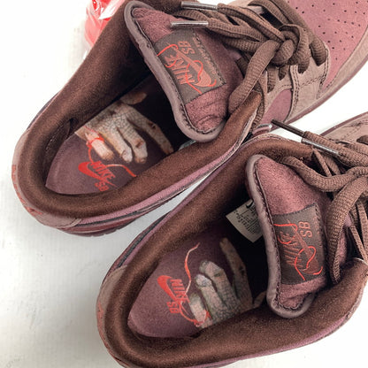 【中古品】【メンズ】 NIKE SB ナイキエスビー FN0619-600 DUNK LOW PRM CITY OF LOVE ”BURGUNDY” ダンク ロー スニーカー 靴 160-261014-mh-02-fuzh サイズ：27cm カラー：ワイン 万代Net店