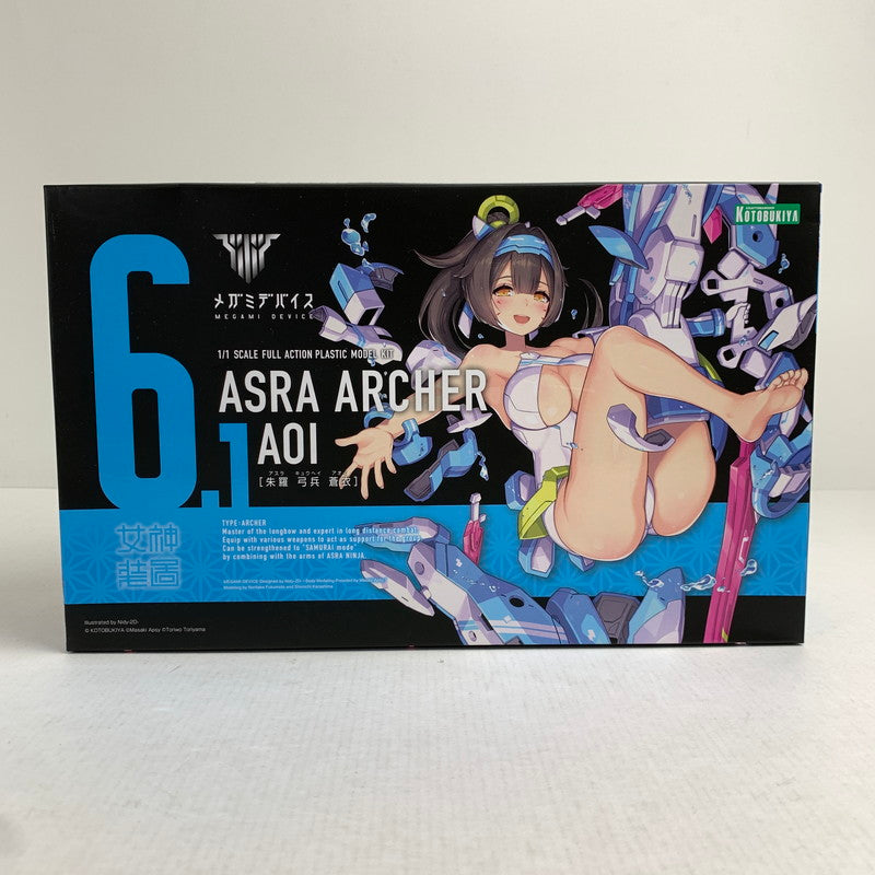 【中古美品】 メガミデバイス 朱羅 弓兵 蒼衣 プラモデル プラモ 059-261014-io-42-fuzh 万代Net店