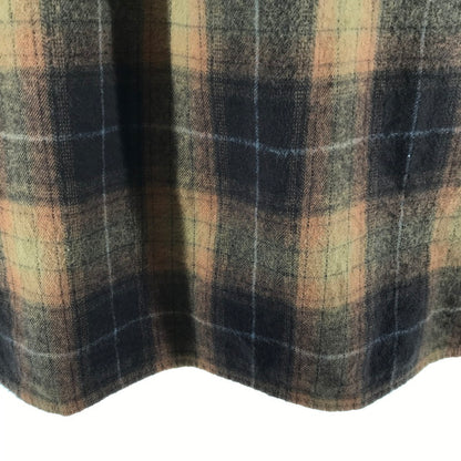 【中古品】【メンズ】 NANGA ナンガ NW2441-1h200 FADE PLAID CAMP SHIRT 長袖シャツ カラーBROWN チェック柄 SIZE:M 144-261015-ky-18-fuzh 万代Net店