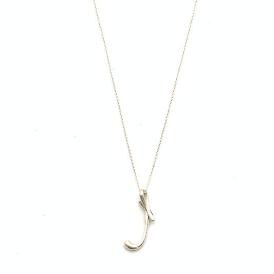 【中古品】【メンズ】 TIFFANY&CO ティファニー イニシャルTネックレス SV.925 ブランド アクセサリー 192-261017-gm-37-fuzh カラー：シルバー 万代Net店