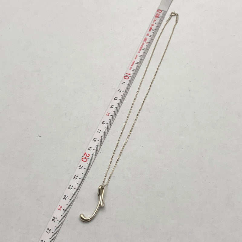 【中古品】【メンズ】 TIFFANY&CO ティファニー イニシャルTネックレス SV.925 ブランド アクセサリー 192-261017-gm-37-fuzh カラー：シルバー 万代Net店