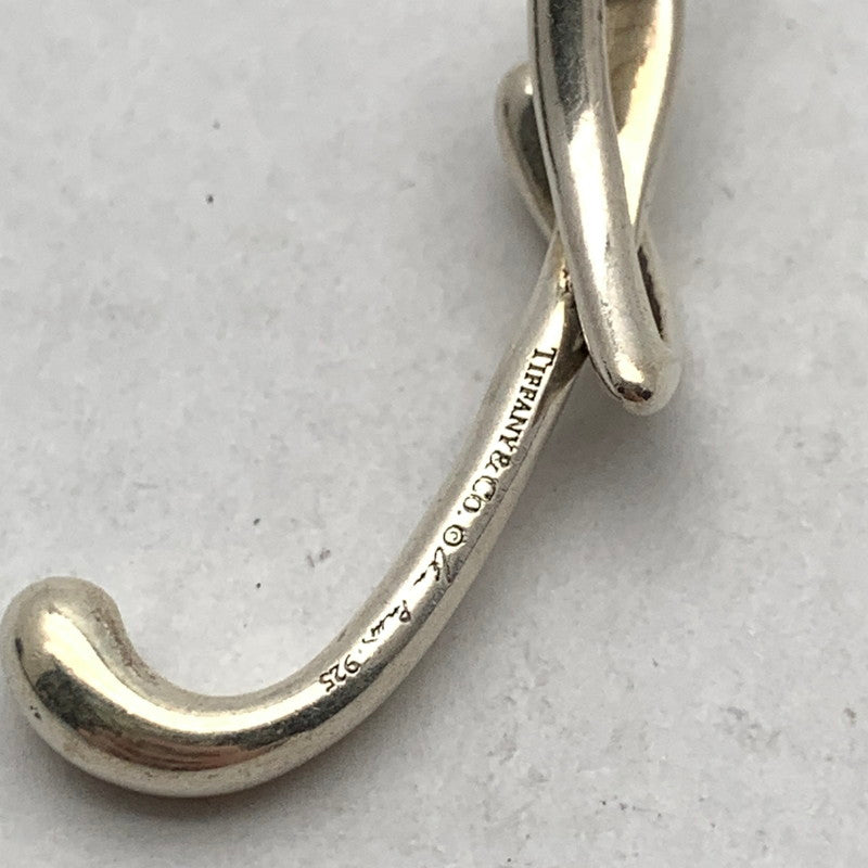 【中古品】【メンズ】 TIFFANY&CO ティファニー イニシャルTネックレス SV.925 ブランド アクセサリー 192-261017-gm-37-fuzh カラー：シルバー 万代Net店