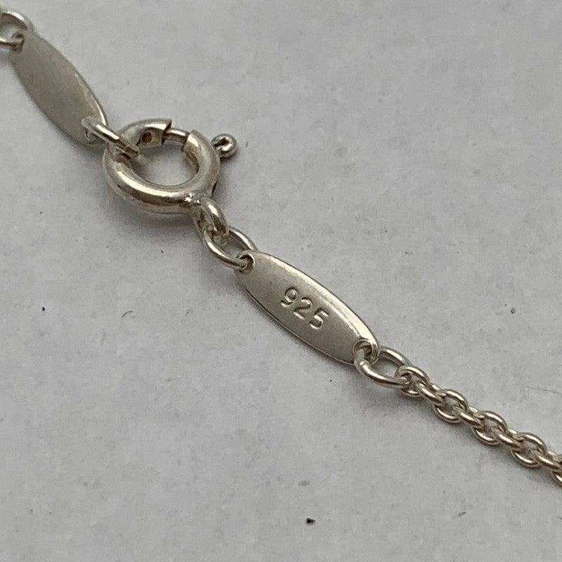 【中古品】【メンズ】 TIFFANY&CO ティファニー イニシャルTネックレス SV.925 ブランド アクセサリー 192-261017-gm-37-fuzh カラー：シルバー 万代Net店