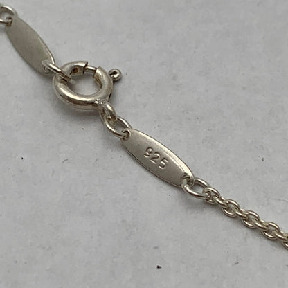 【中古品】【メンズ】 TIFFANY&CO ティファニー イニシャルTネックレス SV.925 ブランド アクセサリー 192-261017-gm-37-fuzh カラー：シルバー 万代Net店