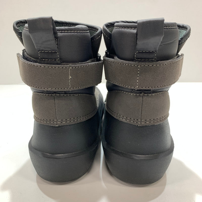 【中古品】【レディース】 MOONSTAR ムーンスター 810S SNOWF スノーブーツ 靴 CHARCOAL 本体のみ ※使用感あり 167-261028-io-05-fuzh サイズ：23.0cm カラー：チャコール 万代Net店