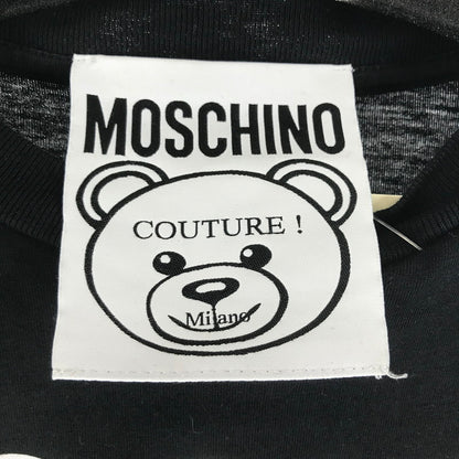 【中古品】【メンズ】 MOSCHINO モスキーノ 半袖Tシャツ BLACK V07080540 141-261012-io-10-fuzh サイズ：XXS カラー：ブラック 万代Net店