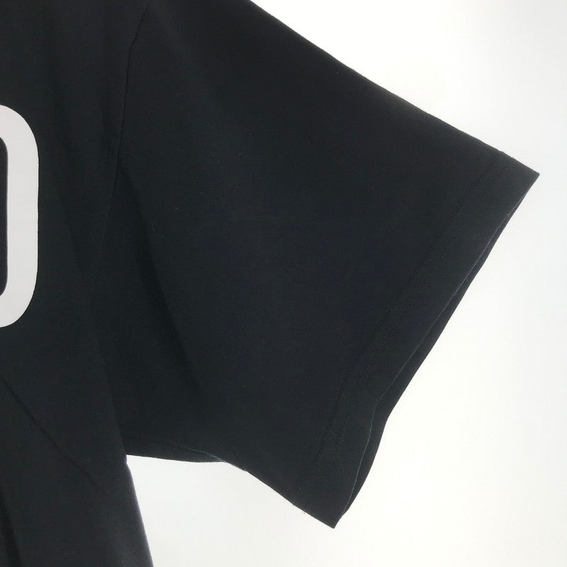 【中古品】【メンズ】 MOSCHINO モスキーノ 半袖Tシャツ BLACK V07080540 141-261012-io-10-fuzh サイズ：XXS カラー：ブラック 万代Net店