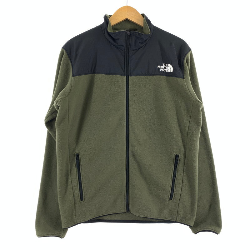 【中古品】【メンズ】 THE NORTH FACE ザ・ノースフェイス NL72304 VERSA MICRO 100 ECO JACKET バーサマイクロジャケット 144-261013-ny-14-fuzh サイズ：L カラー：グリーン 万代Net店