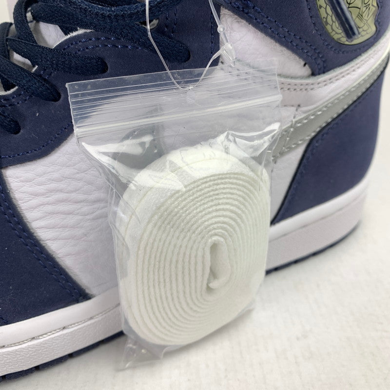 【中古品】【メンズ】 NIKE ナイキ DC1788-100 AIR JORDAN 1 HIGH OG CO.JP エアジョーダン 1 ハイ スニーカー 靴 160-261014-mh-03-fuzh サイズ：29cm カラー：ネイビー・ホワイト 万代Net店