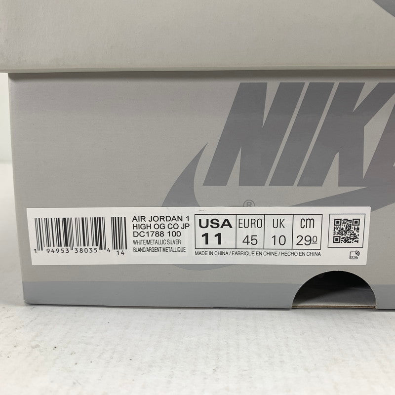 【中古品】【メンズ】 NIKE ナイキ DC1788-100 AIR JORDAN 1 HIGH OG CO.JP エアジョーダン 1 ハイ スニーカー 靴 160-261014-mh-03-fuzh サイズ：29cm カラー：ネイビー・ホワイト 万代Net店